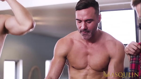 MASQULIN Studs Teddy Torres And Ace Quinn Raw Fuck In Group