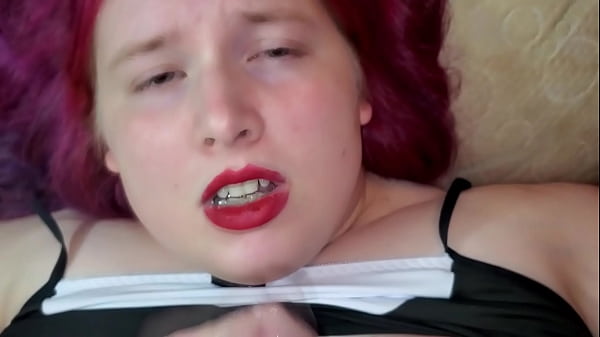 BBW Shemale scopata bareback missionario e ottiene facciale