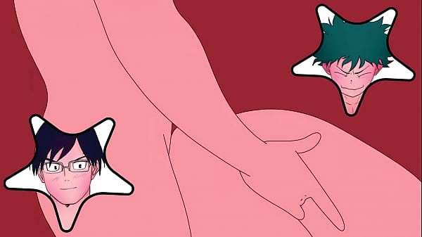 Tenya Iida cerca di divertirsi con il culo di Midoriya