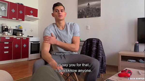 Lucky Guy Pays Two Hunky Dudes To Feel Their Fingers Tongues Everywhere On His Body - BigStr