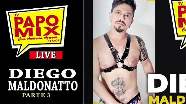 LIVE PAPOMIX – Pornostar Diego Maldonatto spricht über Szenen bei der Produktionsfirma MundoMais – Teil 3 – Twitter @TVPapoMix