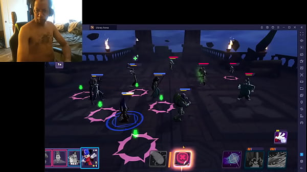 BLACK OTTER SPIELT DISNEY SORCERER'_S ARENA