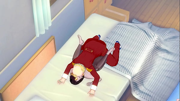 Hentai Raven (Teen Titans) Porn with a man in red suit