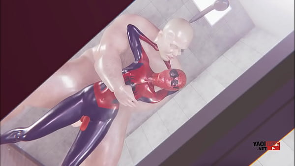 Spiderman viene scopato da un omone Yaoi - Asian Japanese Manga Anime Hentai Gay Porn