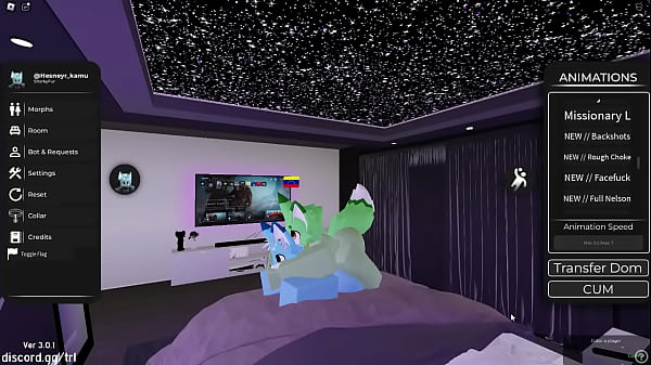 Furro roblox dominates me very well by thrusting from behind