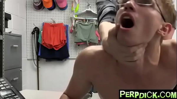 Straight CountryBoy'_s First Gay Anal from a hung Cop