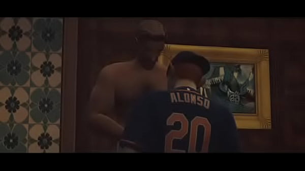 伸了个懒腰的家伙吮吸教练并操教练 - 模拟人生